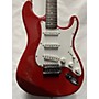 Used Starcaster by Fender Stratocaster Solid Body Electric Guitar Candy Apple Red