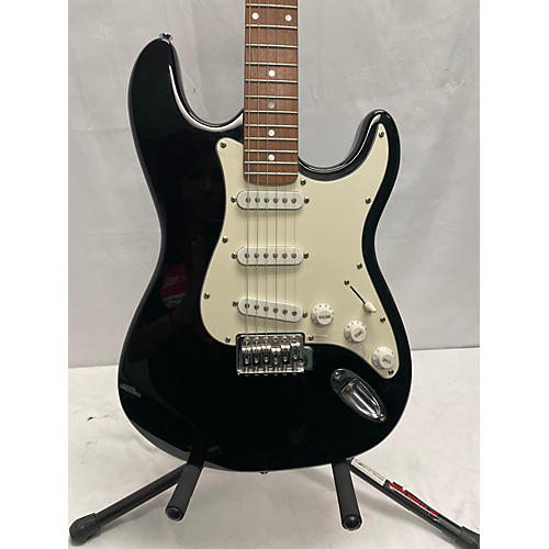 Spectrum Stratocaster Style Solid Body Electric Guitar Trans Black