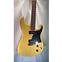 Used Squier Stratosonic Solid Body Electric Guitar Butterscotch