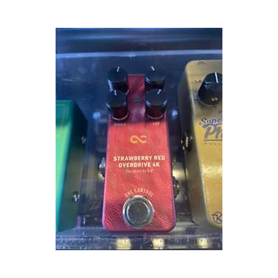 One Control Strawberry Red Effect Pedal