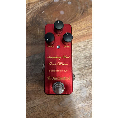 One Control Strawberry Red Effect Pedal
