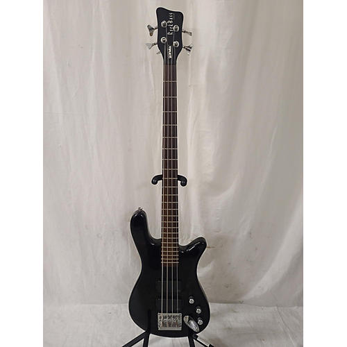 RockBass by Warwick Streamer Electric Bass Guitar Black