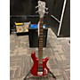 Used Warwick Streamer Standard 4 Electric Bass Guitar Flat Red