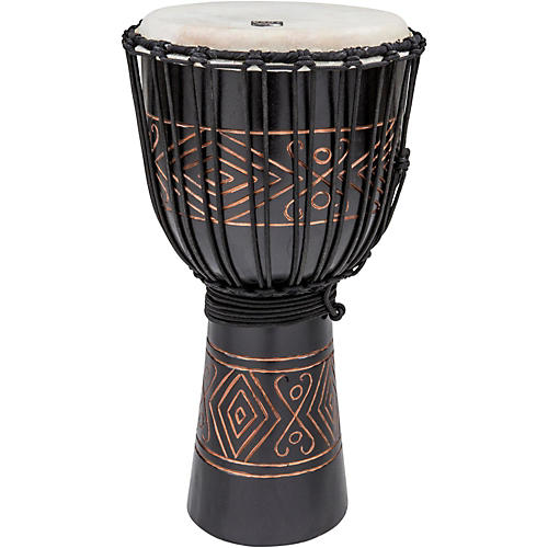 Toca Street Series Black Onyx Djembe Condition 1 - Mint Large