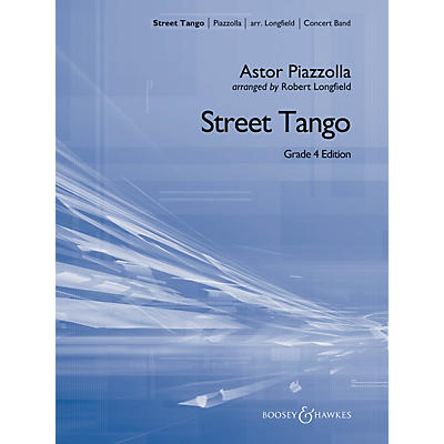 Hal Leonard Street Tango (grade 4) Full Score Concert Band