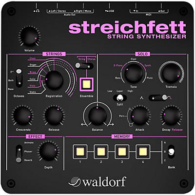 Waldorf Streichfett Desktop Synthesizer