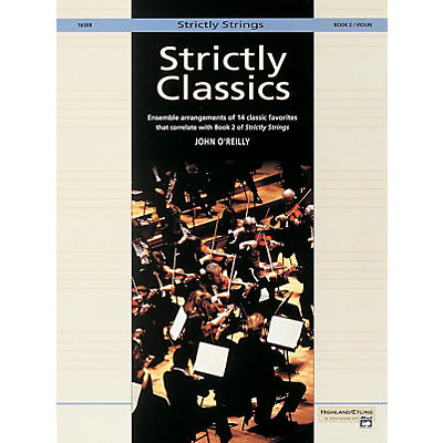 Alfred Strictly Classics Book 2 Violin