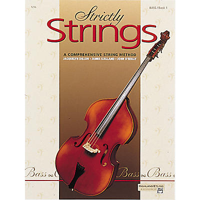 Alfred Strictly Strings Level 1 Bass