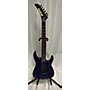 Used Kramer Striker Figured HSS Floyd Rose Solid Body Electric Guitar Blue