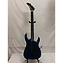 Used Kramer Striker Solid Body Electric Guitar Blue