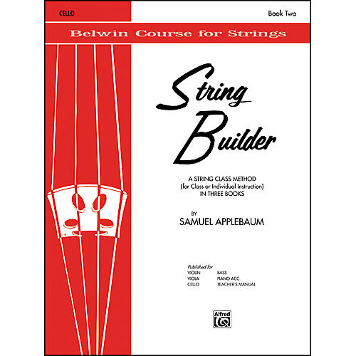 Alfred String Builder Cello Book II