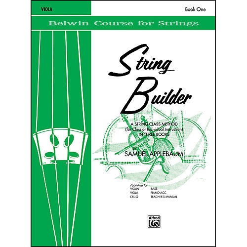 Alfred String Builder Viola Book I