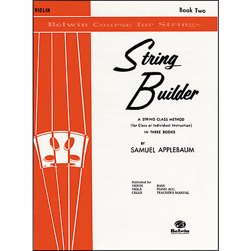 Alfred String Builder Violin Book II