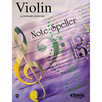Alfred String Note Speller Violin
