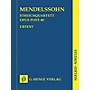 G. Henle Verlag String Quartet F Minor Op. Posth. 80 Henle Study Scores Series Softcover by Felix Mendelssohn Bartholdy