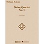 Edward B. Marks Music Company String Quartet No. 1 E.B. Marks Series Composed by William Bolcom