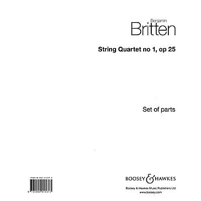 Boosey and Hawkes String Quartet No. 1, Op. 25 (in D Major) Boosey & Hawkes Chamber Music Series by Benjamin Britten