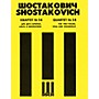 DSCH String Quartet No. 14, Op. 142 (Parts) DSCH Series Composed by Dmitri Shostakovich