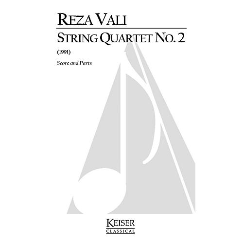 Lauren Keiser Music Publishing String Quartet No. 2 (Score and Parts) LKM Music Series by Reza Vali