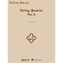 Edward B. Marks Music Company String Quartet No. 6 E.B. Marks Series Composed by William Bolcom