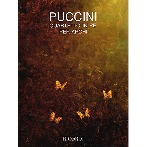 String Quartet in D (Parts) String Series Composed by Giacomo Puccini