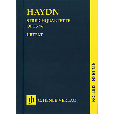 G. Henle Verlag String Quartets - Volume X Op. 76 (Study Score) Henle Study Scores Series Softcover by Joseph Haydn
