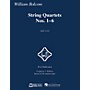 Edward B. Marks Music Company String Quartets Nos. 1-6 (Study Score) E.B. Marks Series Softcover Composed by William Bolcom