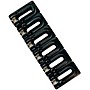 AxLabs String Surfer Brass Roller Saddles for Strat Style Bridges Black Narrow 2-1/16 in.