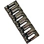 AxLabs String Surfer Brass Roller Saddles for Strat Style Bridges Black Nickel Narrow 2-1/16 in.