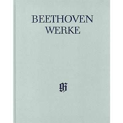 G. Henle Verlag String Trios and String Duo Henle Edition Hardcover by Beethoven Edited by Emil Platen