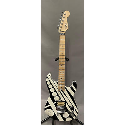 EVH Stripe Series Circles Solid Body Electric Guitar