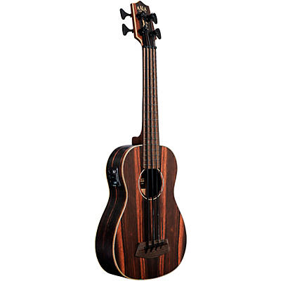 Kala Striped Ebony Acoustic-Electric U-Bass