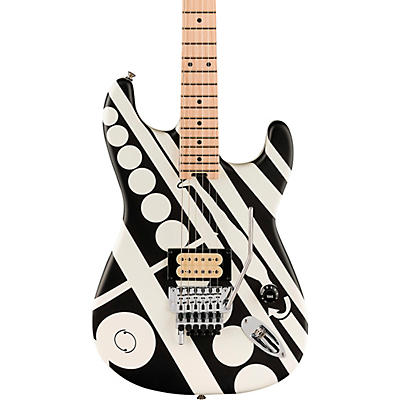 EVH Striped Series Crop Circles Electric Guitar