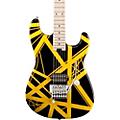 EVH Striped Series Electric Guitar White with Black StripesBlack with Yellow Stripes
