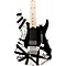 Striped Series Electric Guitar Level 2 White with Black Stripes 888365232034