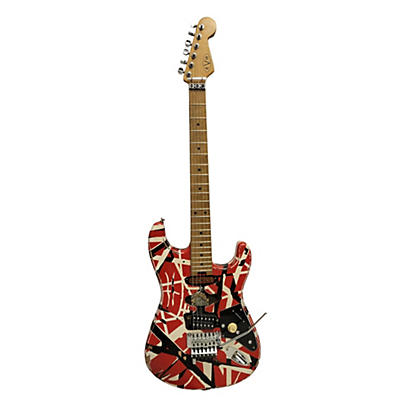 EVH Striped Series Frankie Solid Body Electric Guitar