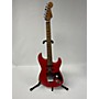 Used EVH Striped Series Frankie Solid Body Electric Guitar Flat Red