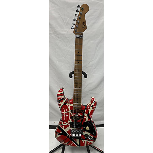 EVH Striped Series Frankie Solid Body Electric Guitar STRIPED
