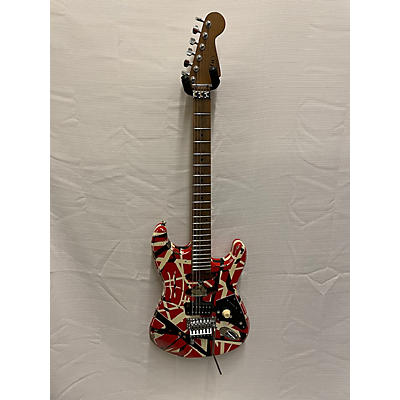 EVH Striped Series Frankie Solid Body Electric Guitar