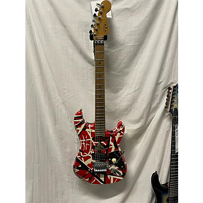 EVH Striped Series Frankie Solid Body Electric Guitar