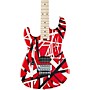 Open-Box EVH Striped Series Left-Handed Electric Guitar Condition 1 - Mint Red, Black, and White Stripes