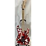 Used EVH Striped Series Solid Body Electric Guitar RED STRIPED