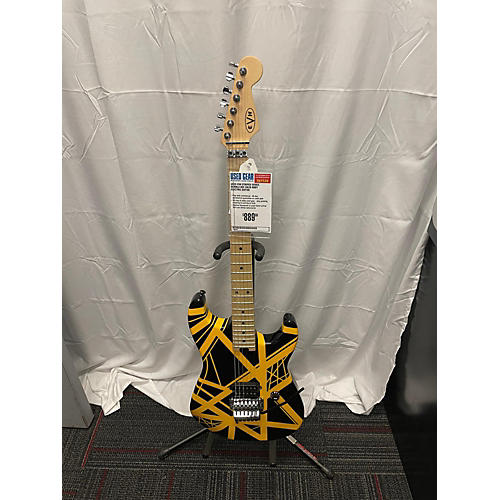 EVH Striped Series Solid Body Electric Guitar Bumble Bee