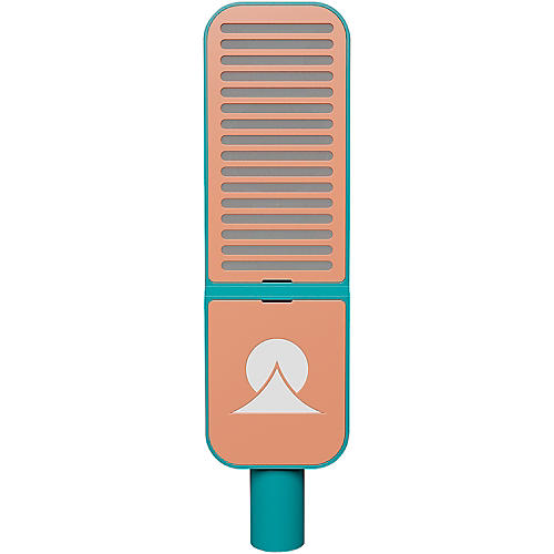 Ohma World Stripes Condenser Microphone Teal & Apricot