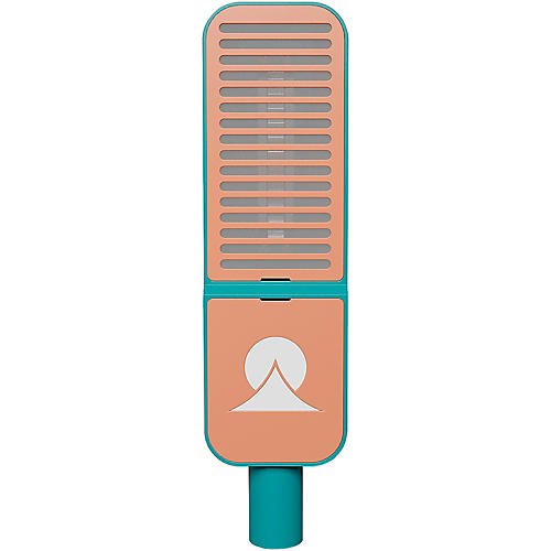 Ohma World Stripes Ribbon Microphone Teal & Apricot