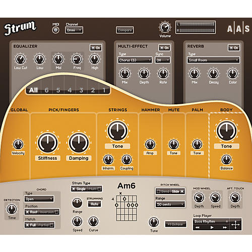 Strum Acoustic GS-1 Guitar Software Synth