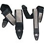 LM Products Studded Guitar Strap Black 2 in.