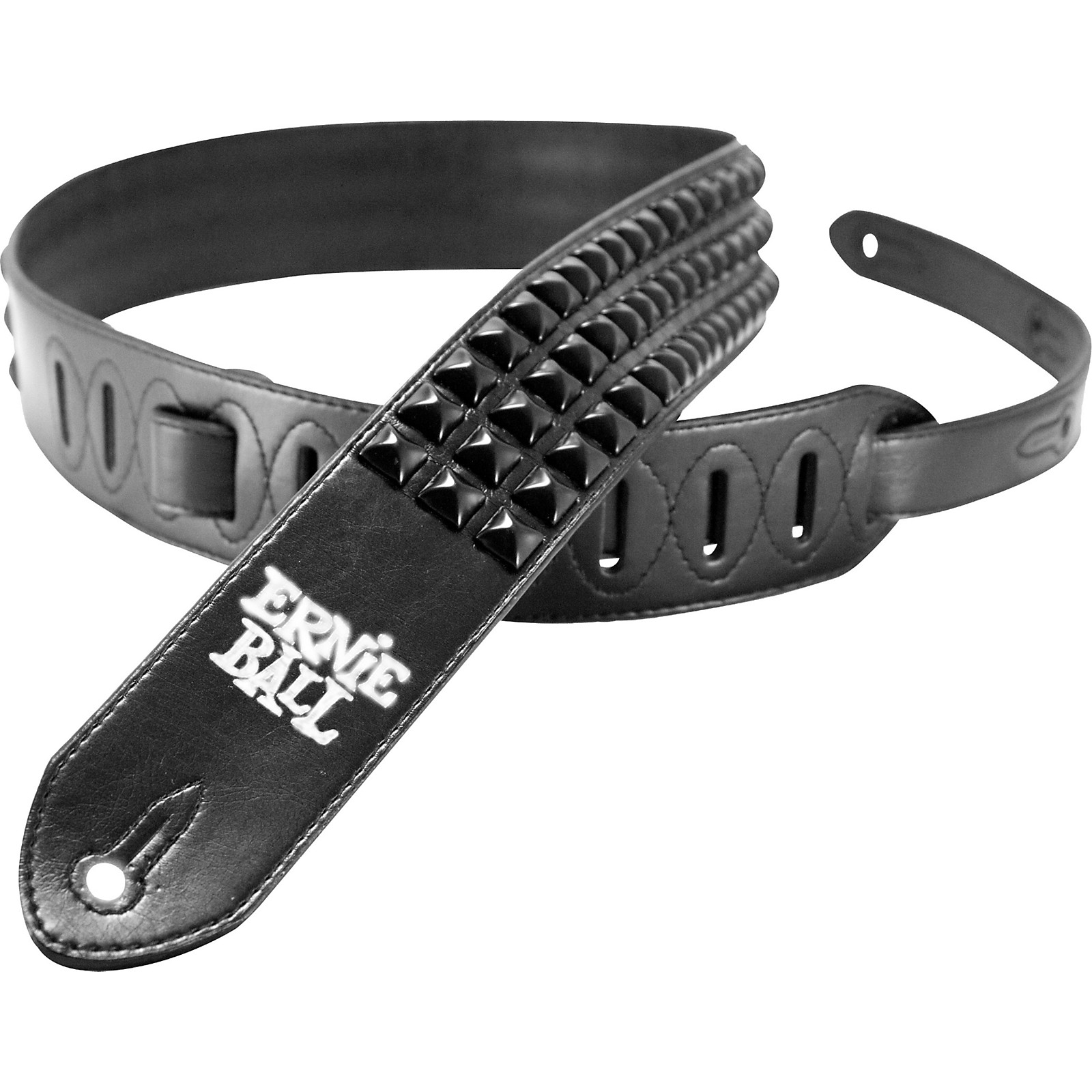 Ernie Ball Studded Leather Strap | Musician's Friend