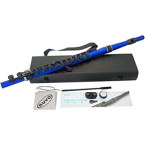 Nuvo Student Flute 2.0 Metallic Blue/Black