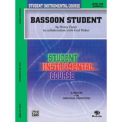 Alfred Student Instrumental Course Bassoon Student Level I